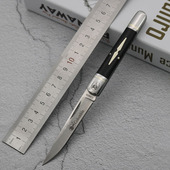 欧美达不锈钢小刀便携款 水果刀精品可折叠锋利工具刀家用瓜果小刀