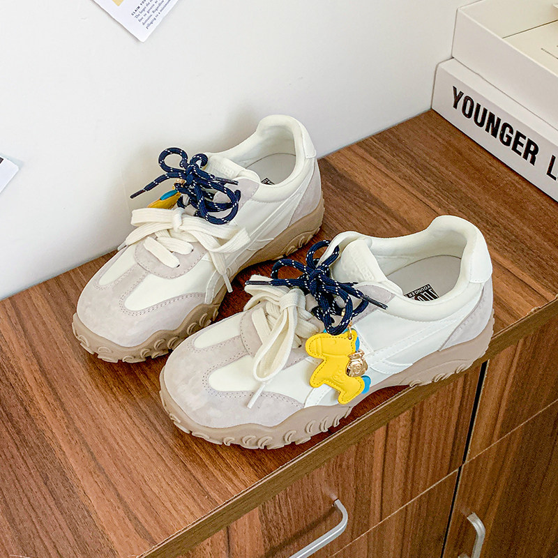 YOUNGER LURE老爹鞋女款2026新款今年流行爆款小个子运动厚底增高