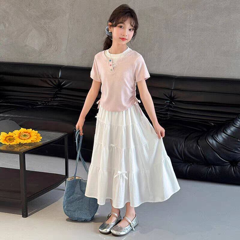女童夏季套装裙子小清新