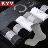 Vớ nam, bốn mùa, vớ cotton, vớ ống, chất khử mùi, vớ nam, ống nam, phần mỏng, ống ngắn, màu sắc rắn, vớ cotton, đóng hộp