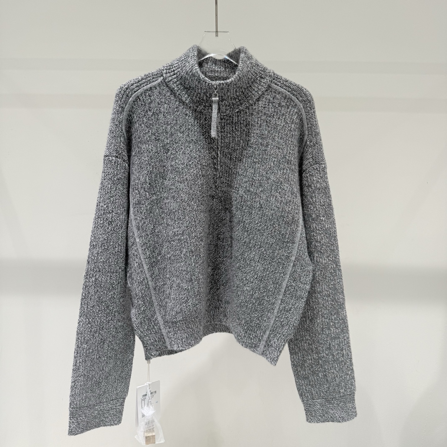 2025冬季设计师款轻奢风女装百搭宽松显瘦套头长袖针织衫毛衣上衣