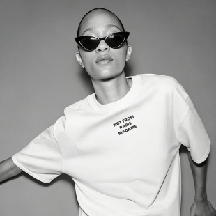 MADAME270g重磅纯棉圆领短袖 PARIS T男女 FROM 法兰西潮牌NOT