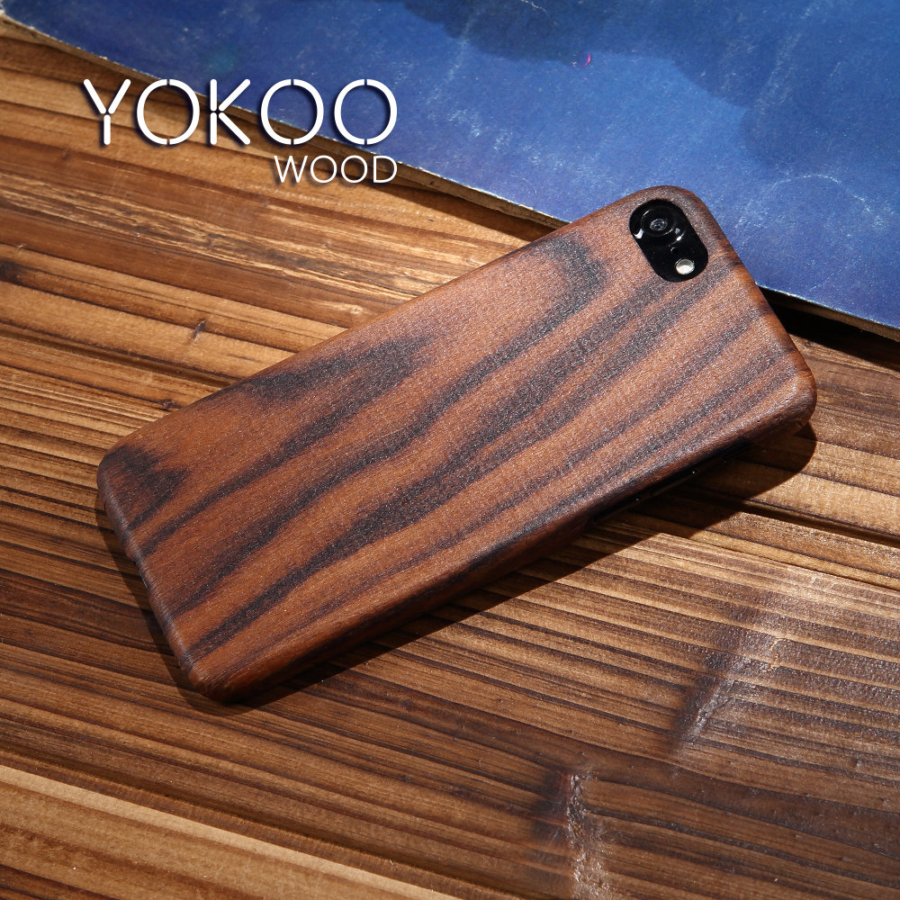 天然酸枝木适用于苹果7手机保护套超薄Foriphone7plus木质外壳
