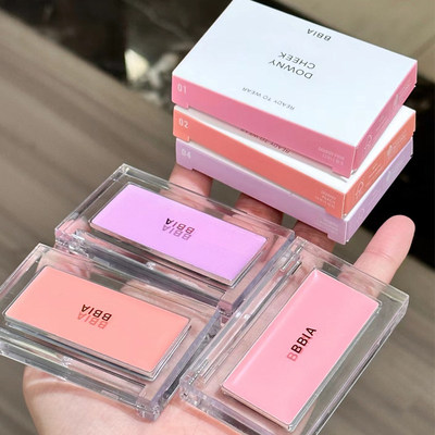 韩国正品BBIA单色腮红膏01/04