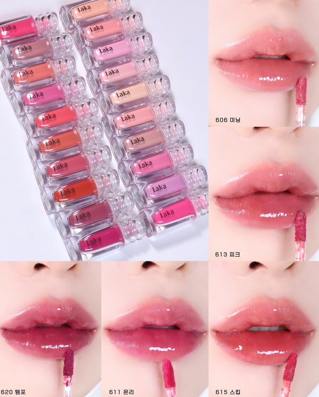 每周飞人肉代 韩国正品Laka新款唇釉Maxi Glayer Glow 水光镜面