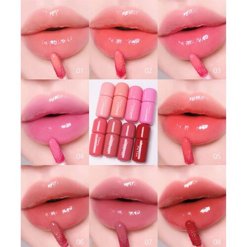 2aN镜面水光唇釉提升气色