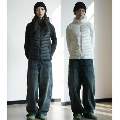 修身显瘦立体裁剪轻薄羽绒服外套