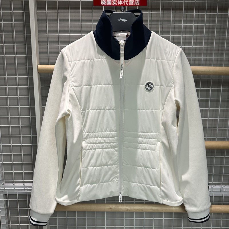 李宁运动外套2026春季新款时尚潮流女子立领加绒保暖夹克AFDW808,运动服/休闲服装,运动茄克/外套,淘宝优惠券,粉丝福利购,淘宝优惠卷