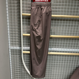 李宁运动裤2026春季新款健身系列女子速干直筒加绒长裤AYKW224