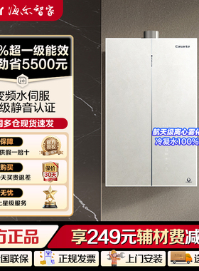 卡萨帝揽光燃气热水器16升超一级能效双驱恒温JSLQ27-16CWV5EcoU1