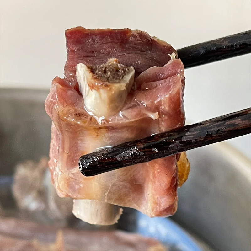 湖北特产荆州腊排骨 正宗农家自制土猪直排腊肉腊味排骨腌制风干