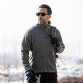 执政官秋冬户外冲锋衣男士 军迷战术抓绒衣防风加厚保暖多功能外套