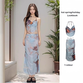 2024新款 比基尼三件套分体泳衣性感遮肉显瘦聚拢高级感度假温泉