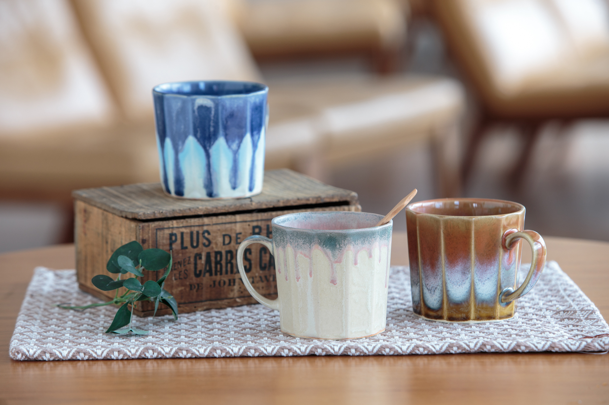 bisque陶瓷日式/北欧风亲人手工