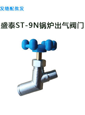 盛泰ST-9N锅炉出气阀门ST-10蒸汽锅炉出气阀门整套锅炉开关配件