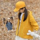 儿童罩衣秋冬季 加绒羽绒服防脏护衣外套女宝宝吃饭男小孩画画围裙