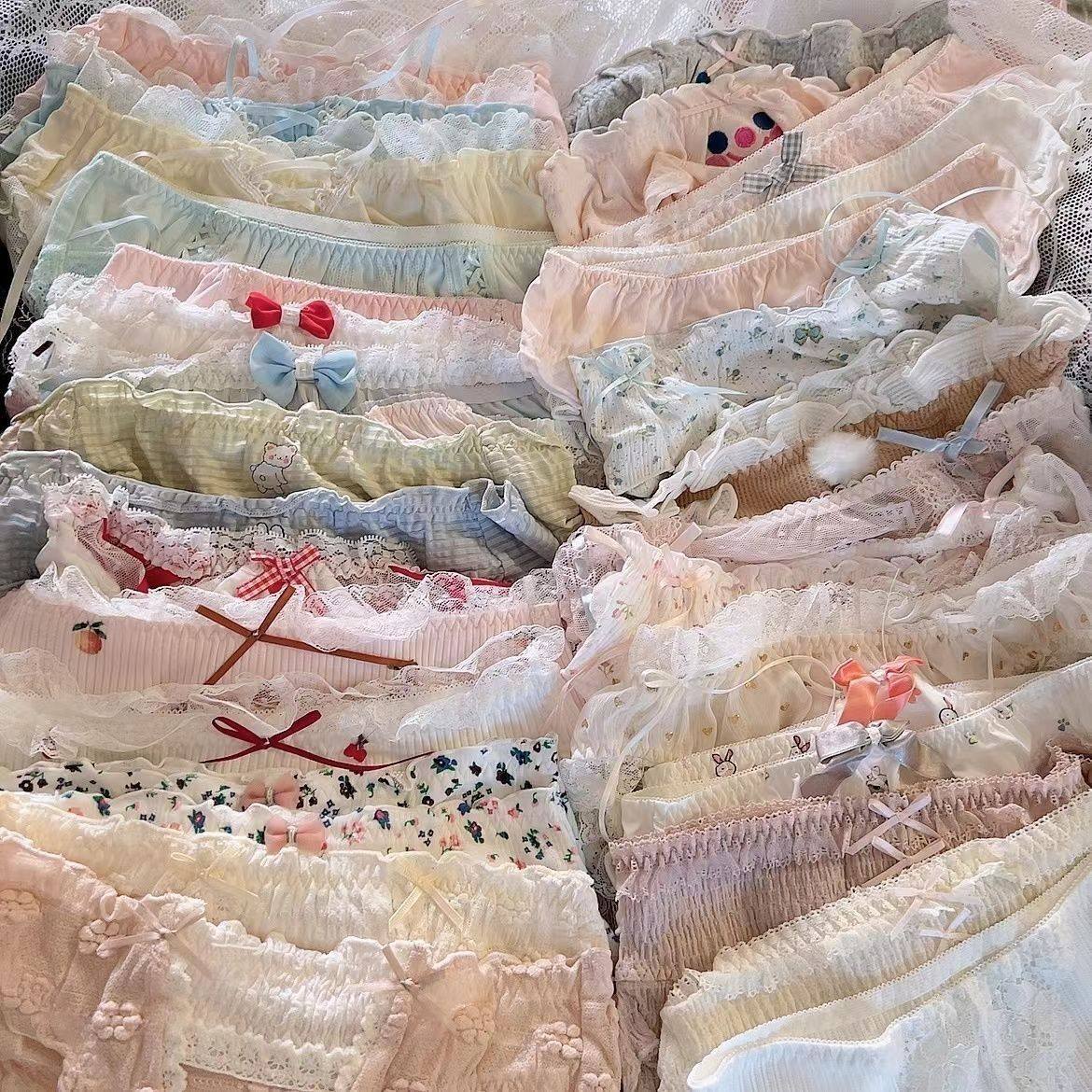「申请加入你的衣柜】可爱奶乎乎日系中腰少女心女生内裤女纯棉,运动/瑜伽/健身/球迷用品,情侣装泳衣,淘宝优惠券,粉丝福利购,淘宝优惠卷
