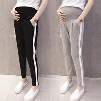 Quần bà bầu Quần legging mùa hè Bà bầu sớm mang thai quần sớm cho mẹ quần dài 2019 quần mới hè - Phụ nữ mang thai quần / quần bụng quần cho bà bầu