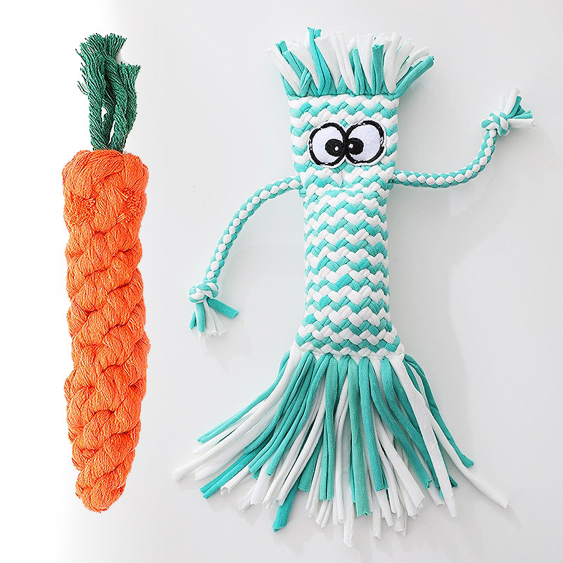 宠物玩具小狗狗拔河绳结玩具幼犬互动益智耐咬磨牙洁齿解闷玩具