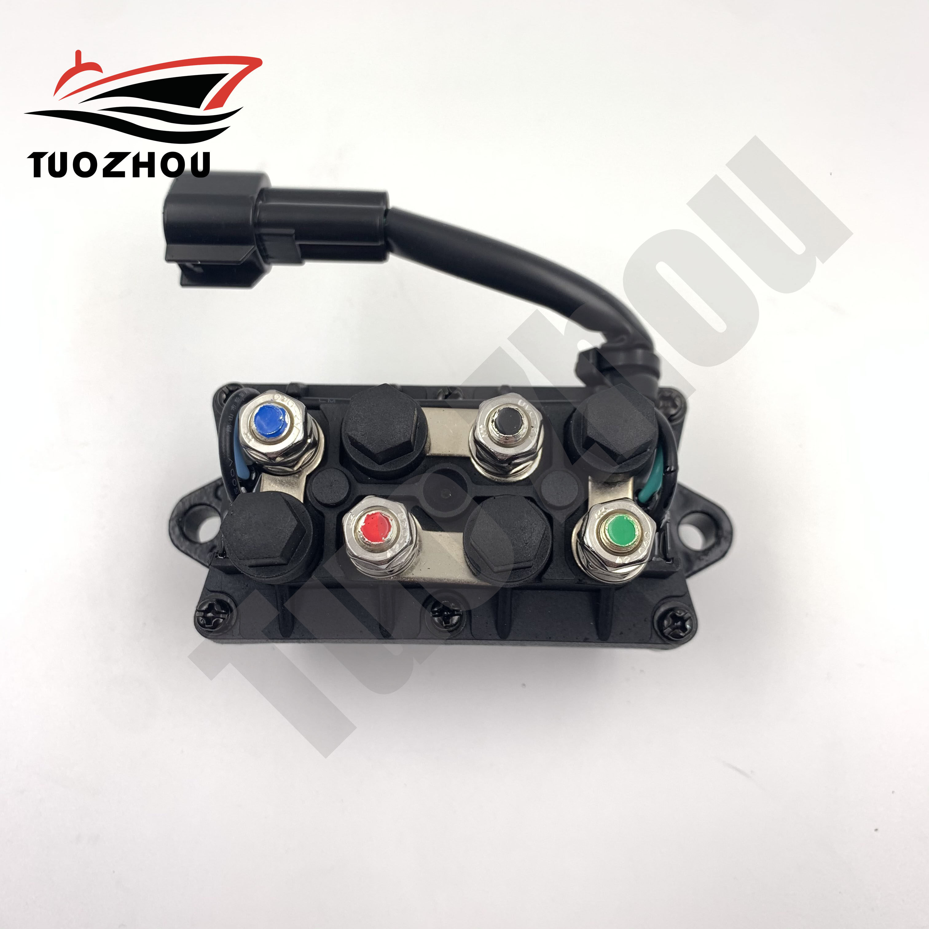 适用于雅马哈二冲程150/250HP马力船外机配件三插继电器61A-81950