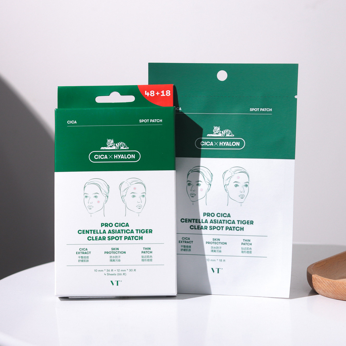 VT老虎积雪草痘痘贴净痘舒缓透气可上妆服帖隔离污染18枚/66枚,美容护肤/美体/精油,面部痘痘贴,淘宝优惠券,粉丝福利购,淘宝优惠卷