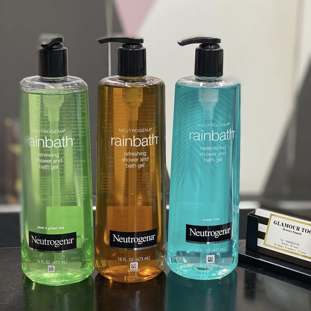 neutrogena露得清木质香调沐浴露473ml
