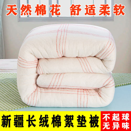 棉被垫被纯天然棉花被棉絮被芯