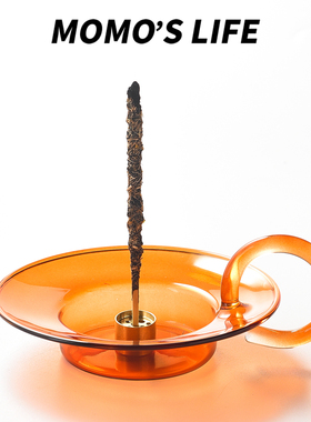 高级感香插香托线香底座家用室内日式香薰炉檀香炉香薰摆件香插