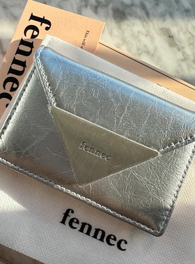 卡包女款2024新款韩国fennec小众设计感钱包女真皮定制高级小卡包
