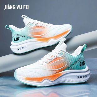 運動鞋 新款 男鞋 網(wǎng)面超輕跑鞋 輕便跑步鞋 夏季 透氣減震軟底學生鞋