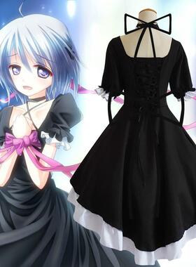 Rewrite 篝 神户小鸟cosplay服装女仆装洛丽塔可爱女生全套公主裙