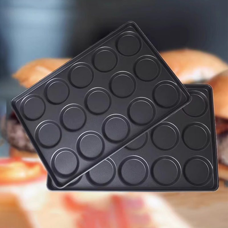 三能鸡蛋圆形汉堡不沾烤盘SN1613