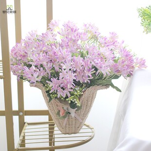 高品质仿真花盆栽壁挂花篮真假花插花瓶摄影拍照家居装饰花摆件