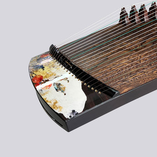 桐韵智能调音转调古筝 135便携面挖亮光演奏筝阔叶黄檀木 扶摇