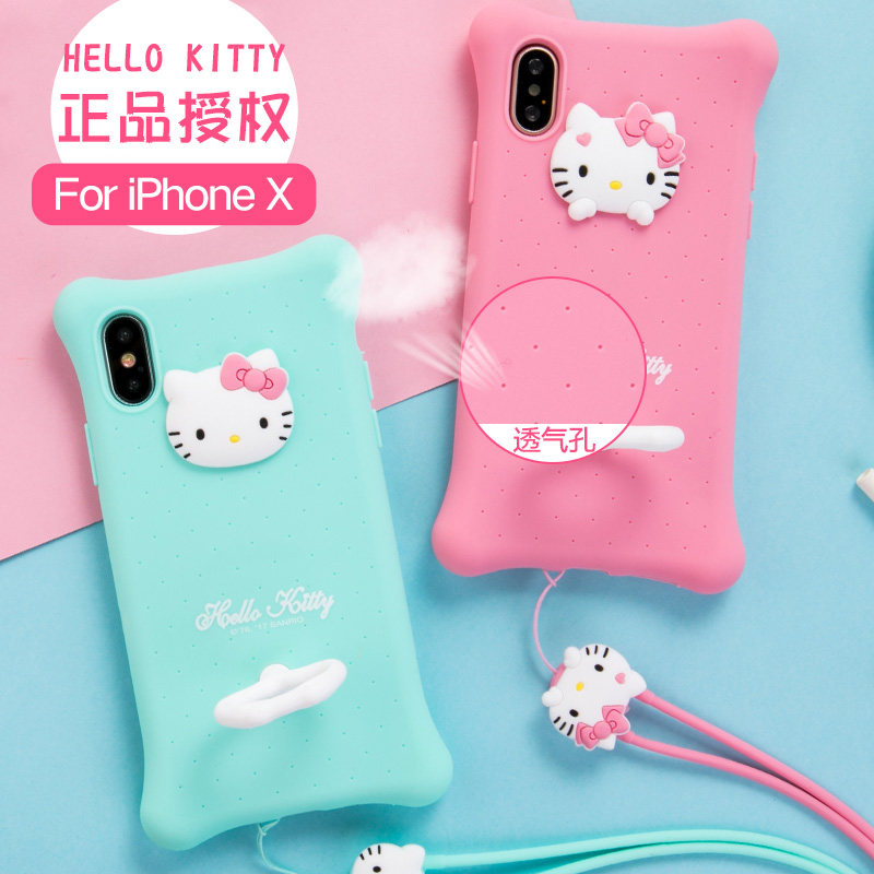 iphonex Mobile phone shell hellokitty Apple 10 Cartoon originality silica gel X-DIRIA Apply toin the 3C Digital Accessories, Cell Phone Accessories , Phone Protection Case/Shell  category - from Buy2taobao.com to provide professional Taobao agent buy service