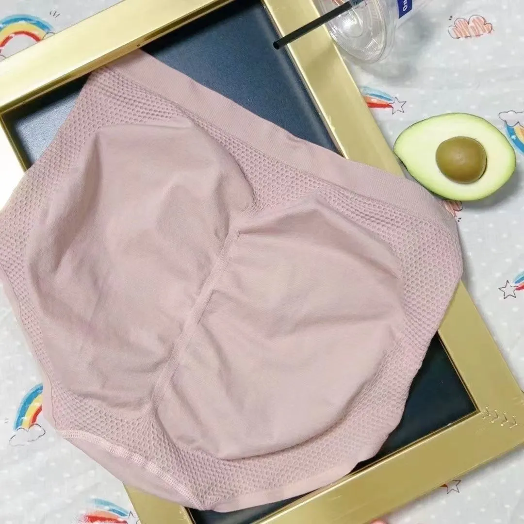 蜜桃抗菌中腰无缝300斤