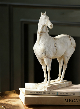 轻奢仿马摆件创意桌面装饰品