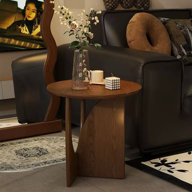 现代简约圆形边几实木小圆桌客厅沙发边几创意角几,住宅家具,其它凳子,淘宝优惠券,粉丝福利购,淘宝优惠卷