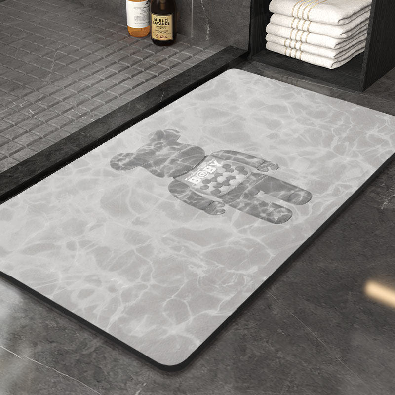 【秒吸水】硅藻泥地垫家用卫生间浴室门口防滑脚垫入户门进门地毯,居家布艺,家用脚垫,淘宝优惠券,粉丝福利购,淘宝优惠卷