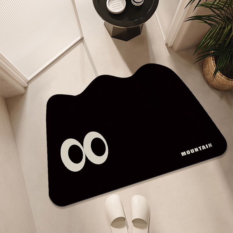 皮诺咔硅藻泥卡通浴室地垫