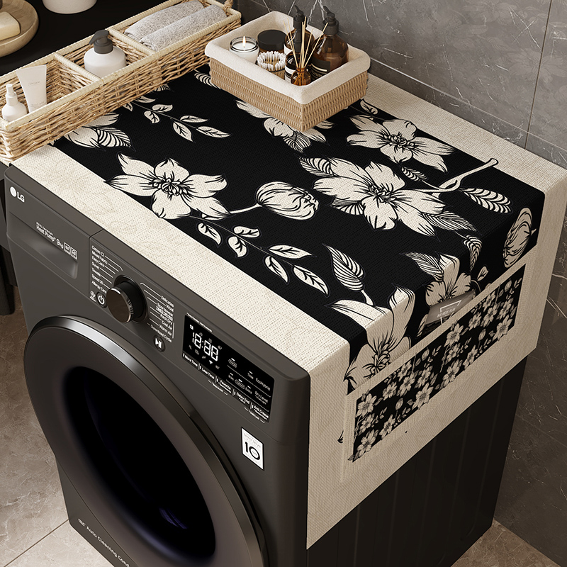 防尘防水垫布滚筒洗衣机防晒罩