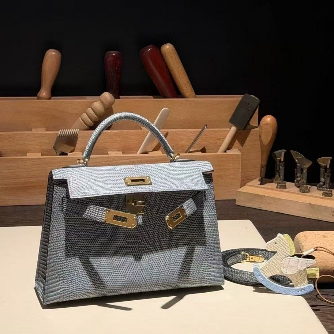 亚麻蓝进口蜥蜴皮女包迷你mini凯莉二代女士单肩斜挎小包包手工缝,箱包皮具/热销女包/男包,通用款女包,淘宝优惠券,粉丝福利购,淘宝优惠卷