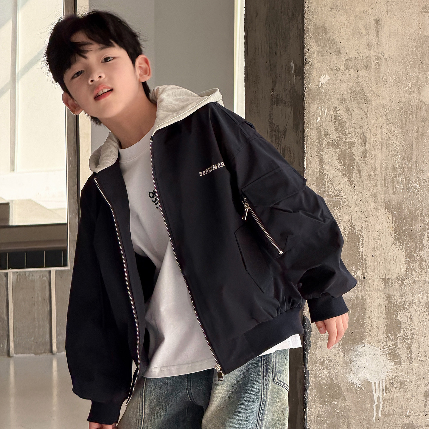 男童外套春秋款2026新款大儿童装痞帅炸街工装棒球服春装夹克上衣,童装/婴儿装/亲子装,普通外套,淘宝优惠券,粉丝福利购,淘宝优惠卷