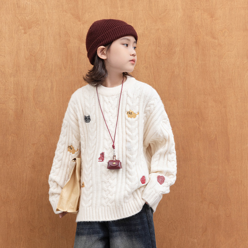 男童毛衣秋冬款2025新款儿童装冬季打底线衣针织衫大男孩冬装上衣,童装/婴儿装/亲子装,毛衣/针织衫,淘宝优惠券,粉丝福利购,淘宝优惠卷