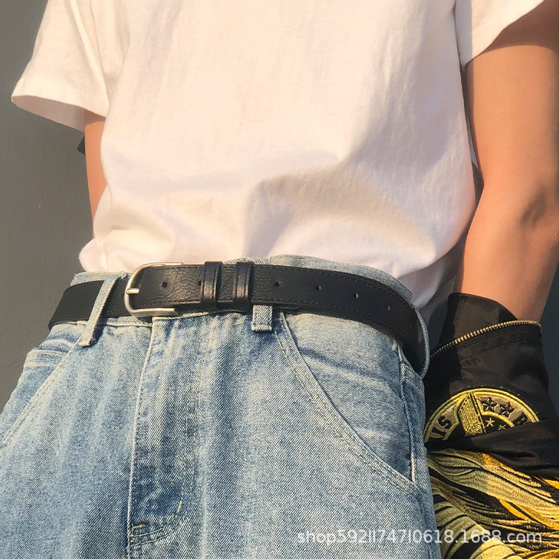 男士皮带工厂一站式供应时尚新款韩版男腰带潮流百搭学生休闲裤带