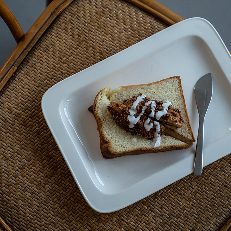 羊羊器净系列大号陶瓷托盘