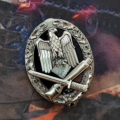 普通突击徽章金属胸针