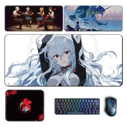 eva鼠标垫绫波丽明日香键盘垫