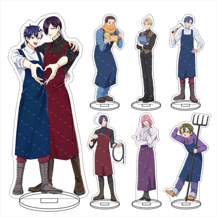 16cm打工仔的拷问日常立牌 赛罗 时宇亚克力摆件手办动漫周边