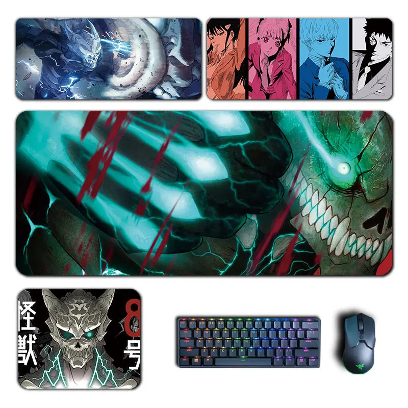 怪兽8号鼠标垫日比野卡夫卡奇可露键盘垫桌面垫二次元动漫周边